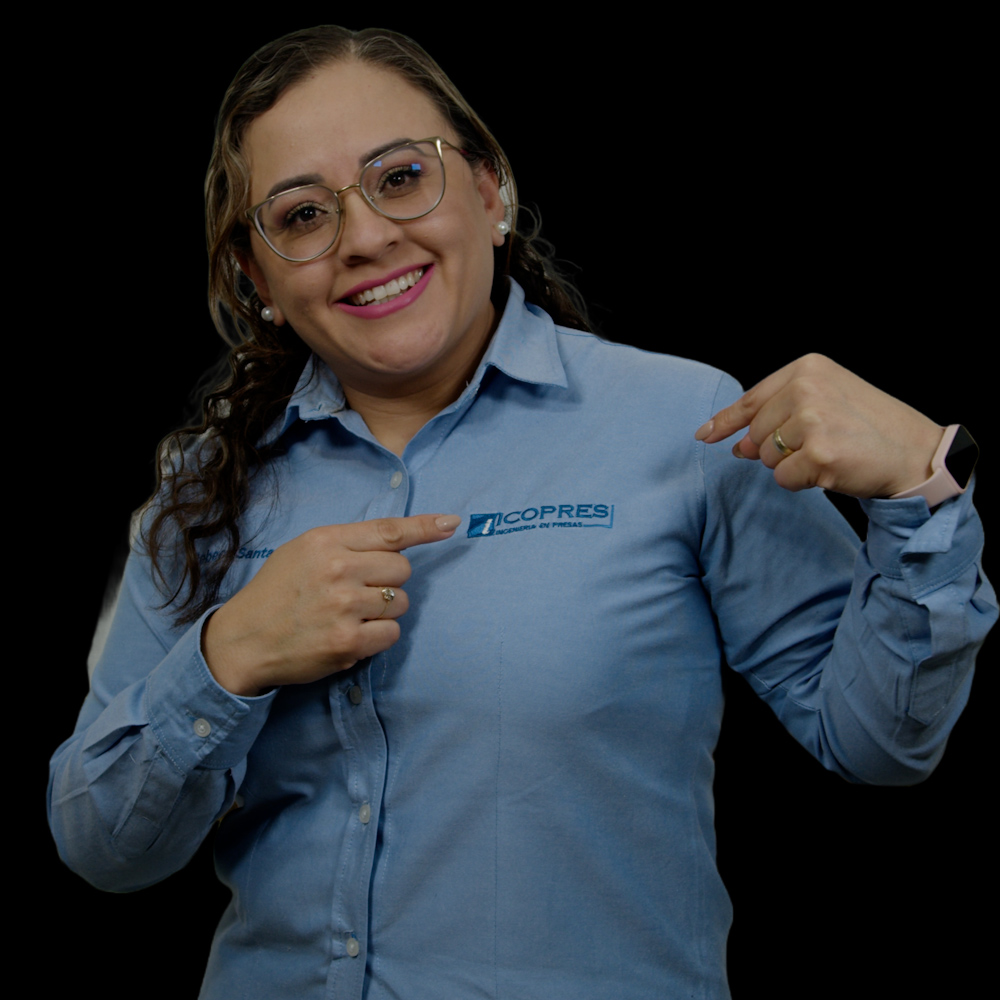 Rebeca Santacruz, Auxiliar contable